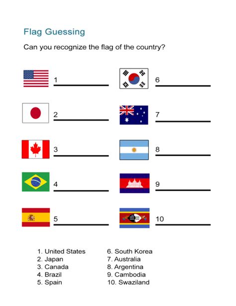 identify the flag quiz.